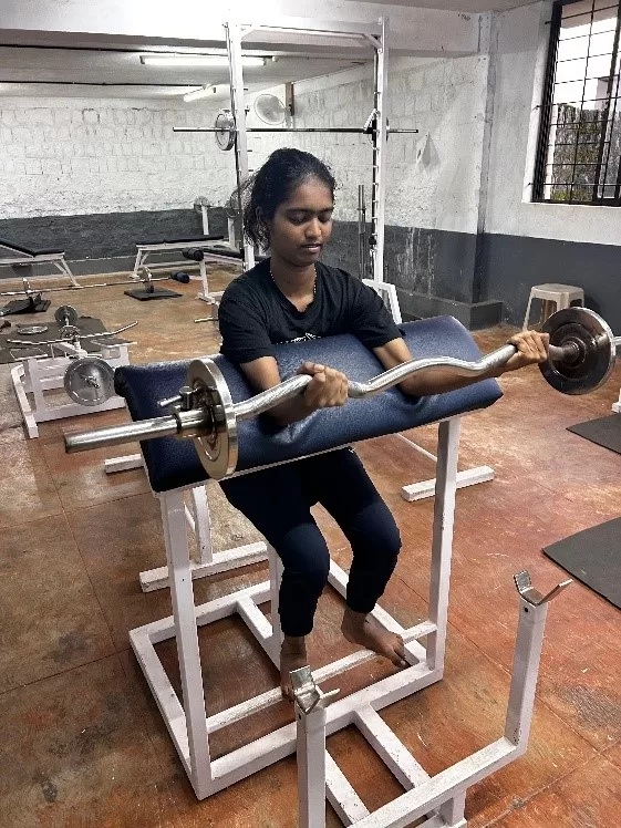 Adjustable Preacher Curl Bench