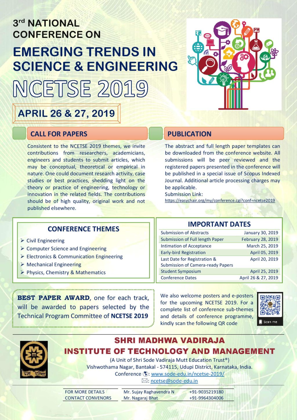 National Conference On Emerging Trends In Science And Engineering ...