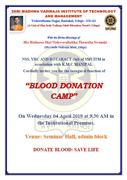 Blood Donation Camp – sode-edu.in