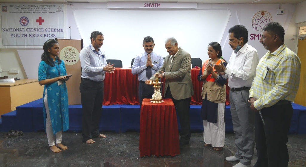 Inauguration Of Youth Red Cross Wing At SMVITM | Sode-edu.in